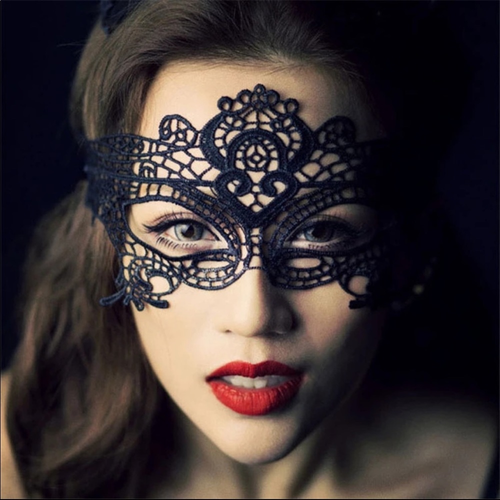 Lace face mask sexy costume babydoll - Picture 1 of 2